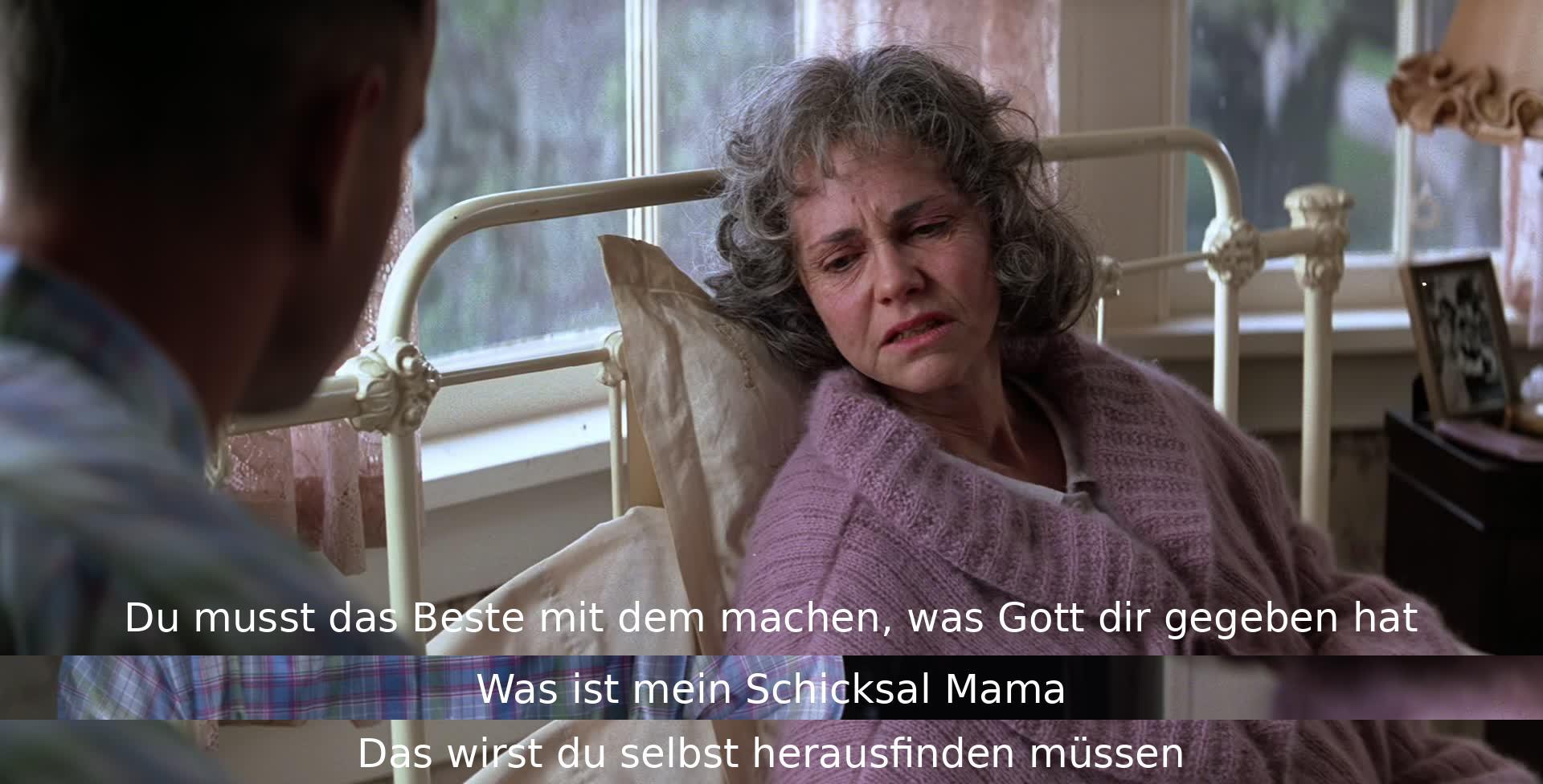 Du sollst das Beste aus den Gaben machen, die Gott dir gegeben hat. Dein Schicksal musst du selbst herausfinden, Mama antwortet auf diese Frage.